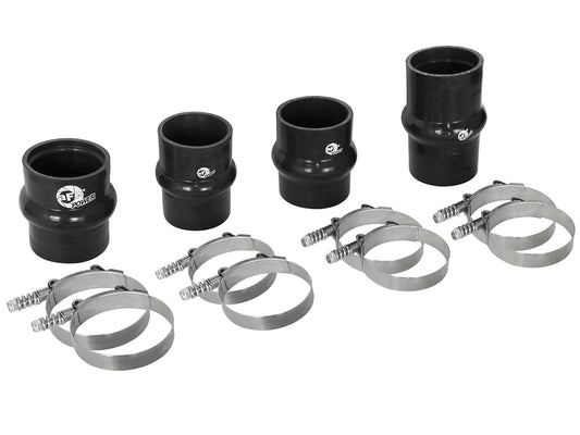 BladeRunner Intercooler Coupling & Clamp Kit for Factory Intercooler & aFe Tubes GM Diesel Trucks 17-19 V8-6.6L (td) L5P aFe Power aFe Power