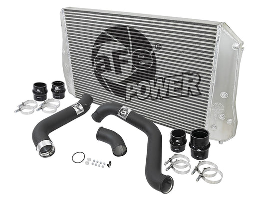 BladeRunner GT Series Intercooler Kit w/ Tubes Black GM Diesel Trucks 17-19 V8-6.6L (td) L5P aFe Power aFe Power