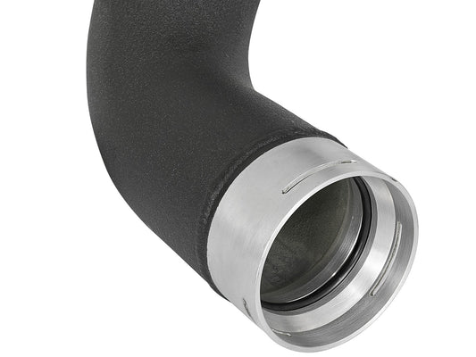 BladeRunner 3 Inch & 3-1/2 Inch Aluminum Hot and Cold Charge Pipe Kit Black GM Diesel Trucks 17-19 V8-6.6L (td) L5P aFe Power