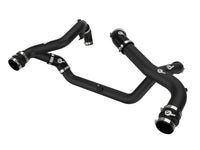 BladeRunner Aluminum Hot and Cold Charge Pipe Kit Black Ford Explorer St 22-24 V6-3.0L (tt) aFe Power