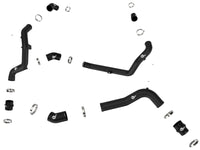 BladeRunner Aluminum Hot and Cold Charge Pipe Kit Black Ford Explorer St 22-24 V6-3.0L (tt) aFe Power