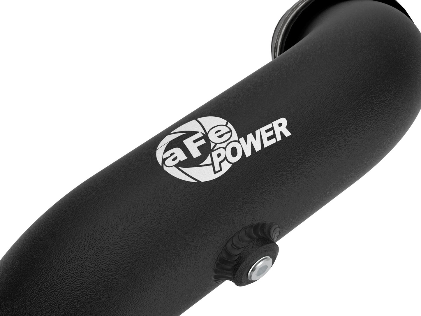 BladeRunner Aluminum Hot and Cold Charge Pipe Kit Black Ford Explorer St 22-24 V6-3.0L (tt) aFe Power