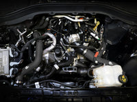 BladeRunner Aluminum Hot and Cold Charge Pipe Kit Black Ford Explorer St 22-24 V6-3.0L (tt) aFe Power
