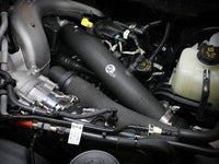 BladeRunner 3 Inch Aluminum Hot Charge Pipe Black Ford Diesel Trucks 23-26 V8-6.7L (td) High Output aFe Power aFe Power