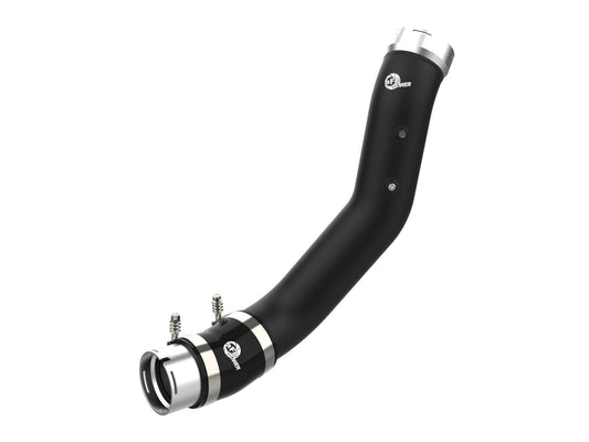 BladeRunner 3-1/2 Inch Aluminum Cold Charge Pipe Black GM Diesel Trucks 24-26 V8-6.6L (td) L5P aFe Power aFe Power