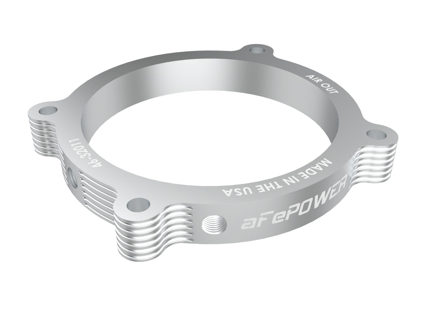 Silver Bullet Throttle Body Spacer Kit Ram 1500 Trx 21-24 V8-6.2L (sc) aFe Power