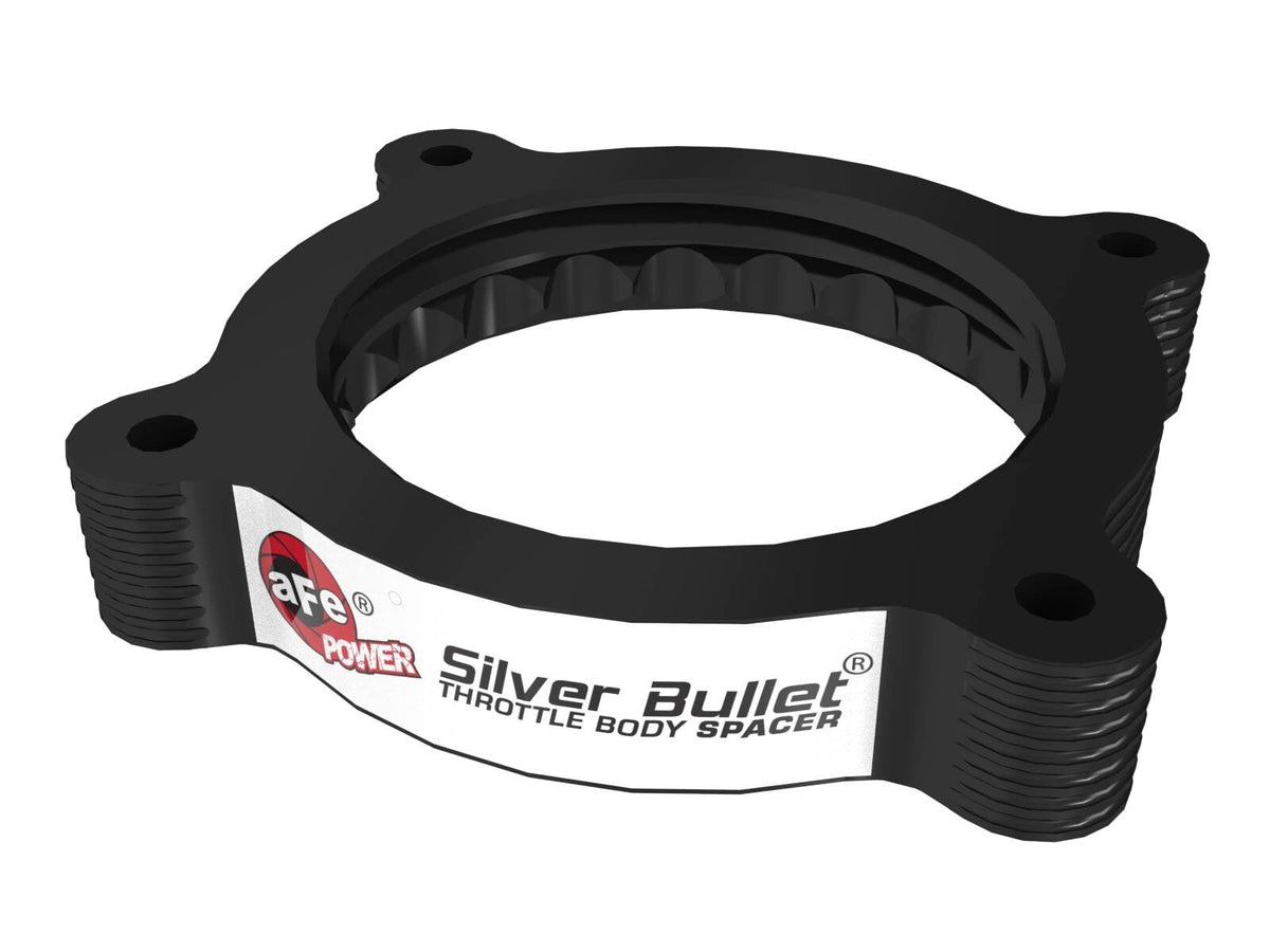 Silver Bullet Throttle Body Spacer Kit Black Nissan Frontier 20-26 V6-3.8L aFe Power aFe Power