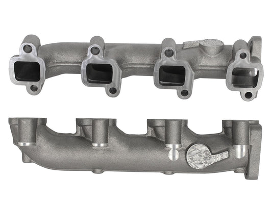 BladeRunner Ported Ductile Iron Exhaust Manifold GM Diesel Trucks 01-16 V8-6.6L (td) Lly/Lbz/Lmm/Lml aFe Power