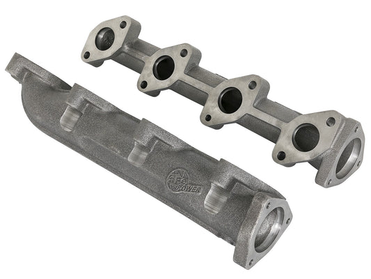 BladeRunner Ported Ductile Iron Exhaust Manifold Ford Diesel Trucks 08-10 V8-6.4L (td) aFe Power aFe Power