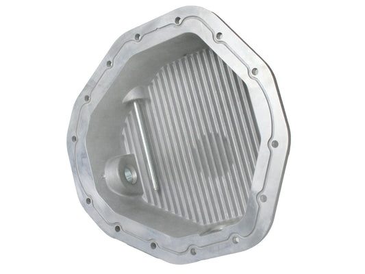 Pro Series Rear Differential Cover Black w/ Machined Fins Dodge Diesel Trucks 03-05 L6-5.9L (td) aFe Power