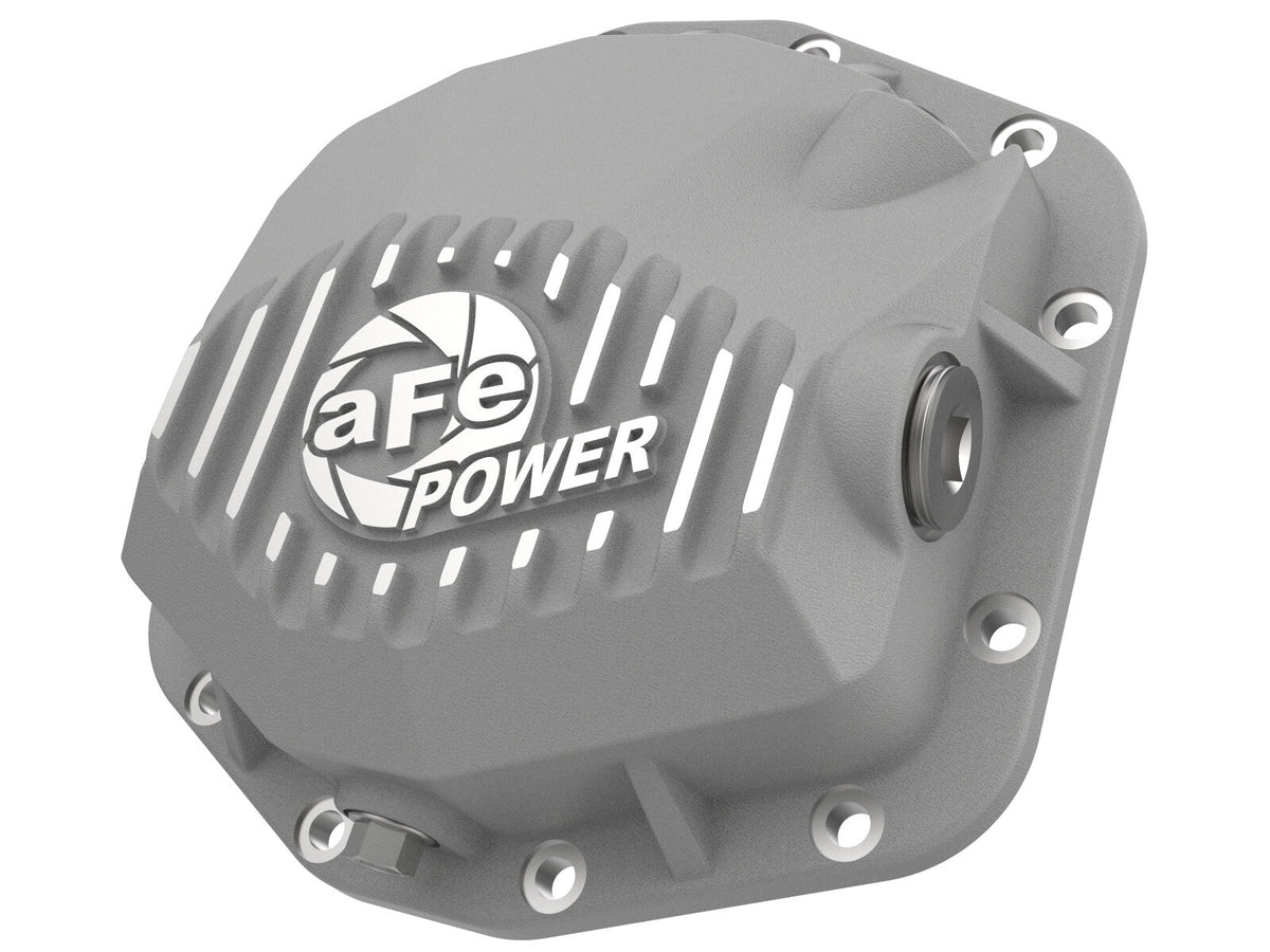 Street Series Rear Differential Cover Raw w/ Machined Fins Jeep Wrangler (Jl) 18-23 (Dana M200) aFe Power aFe Power
