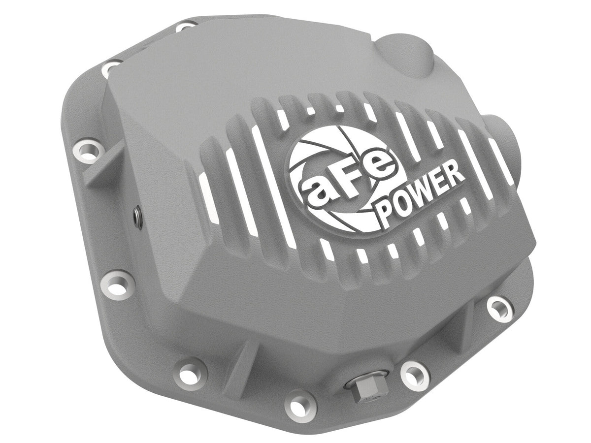 Street Series Rear Differential Cover Raw w/ Machined Fins Jeep Wrangler (Jl) 18-23 (Dana M200) aFe Power aFe Power