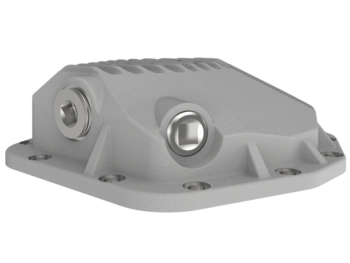 Street Series Rear Differential Cover Raw w/ Machined Fins Jeep Wrangler (Jl) 18-23 (Dana M200) aFe Power aFe Power