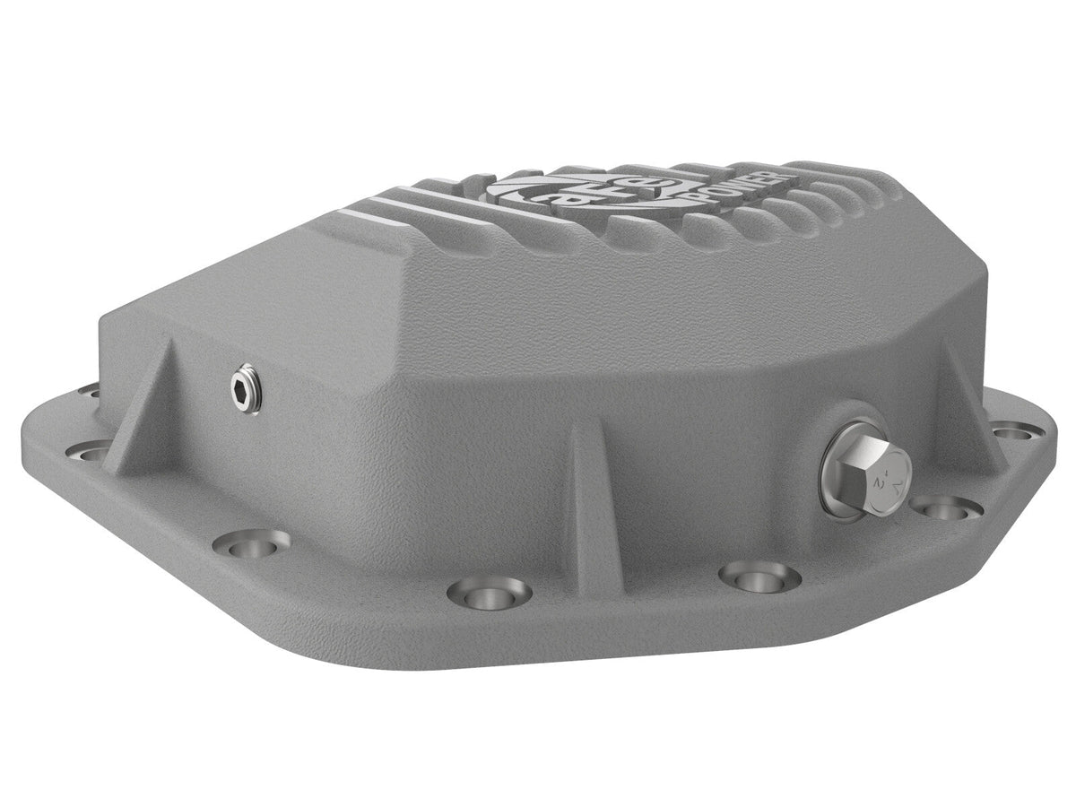 Street Series Rear Differential Cover Raw w/ Machined Fins Jeep Wrangler (Jl) 18-23 (Dana M200) aFe Power aFe Power