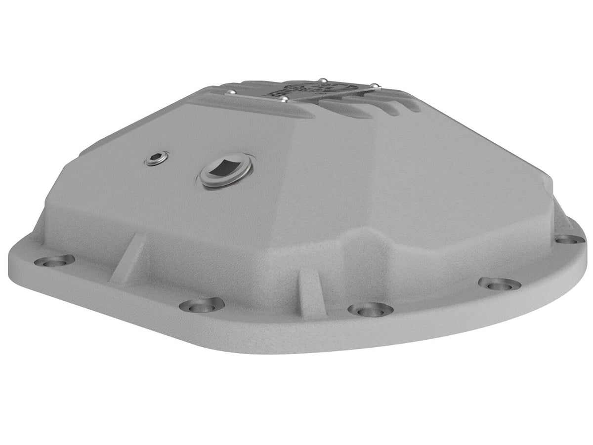 Street Series Dana 30 Front Differential Cover Raw w/ Machined Fins Jeep Wrangler (TJ/JK) 97-18 aFe Power aFe Power
