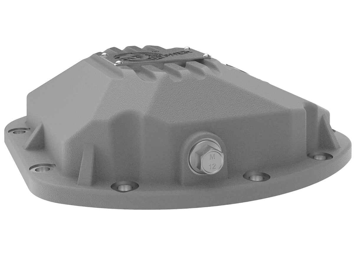 Street Series Dana 30 Front Differential Cover Raw w/ Machined Fins Jeep Wrangler (TJ/JK) 97-18 aFe Power aFe Power