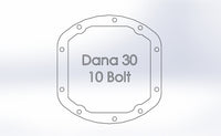 Street Series Dana 30 Front Differential Cover Raw w/ Machined Fins Jeep Wrangler (TJ/JK) 97-18 aFe Power aFe Power