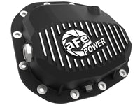 Pro Series Rear Differential Cover Black w/ Machined Fins Ford F-150 15-23 (Super 8.8-12) aFe Power aFe Power