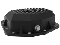 Pro Series Rear Differential Cover Black w/ Machined Fins & Gear Oil Ford Bronco 21-23 L4-2.3L (t)/V6-2.7L (t) (Dana M220) aFe Power aFe Power