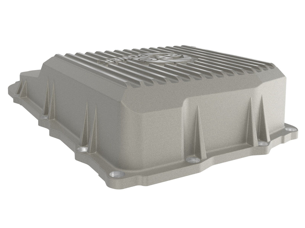 Street Series Transmission Pan Raw w/ Machined Fins Ram Trx 21-24 (8HP95 Transmission) aFe Power aFe Power