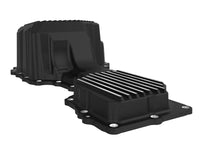 Pro Series Engine Oil Pan Black w/ Machined Fins GM Diesel Trucks 20-26 V8-6.6L (td) L5P aFe Power aFe Power