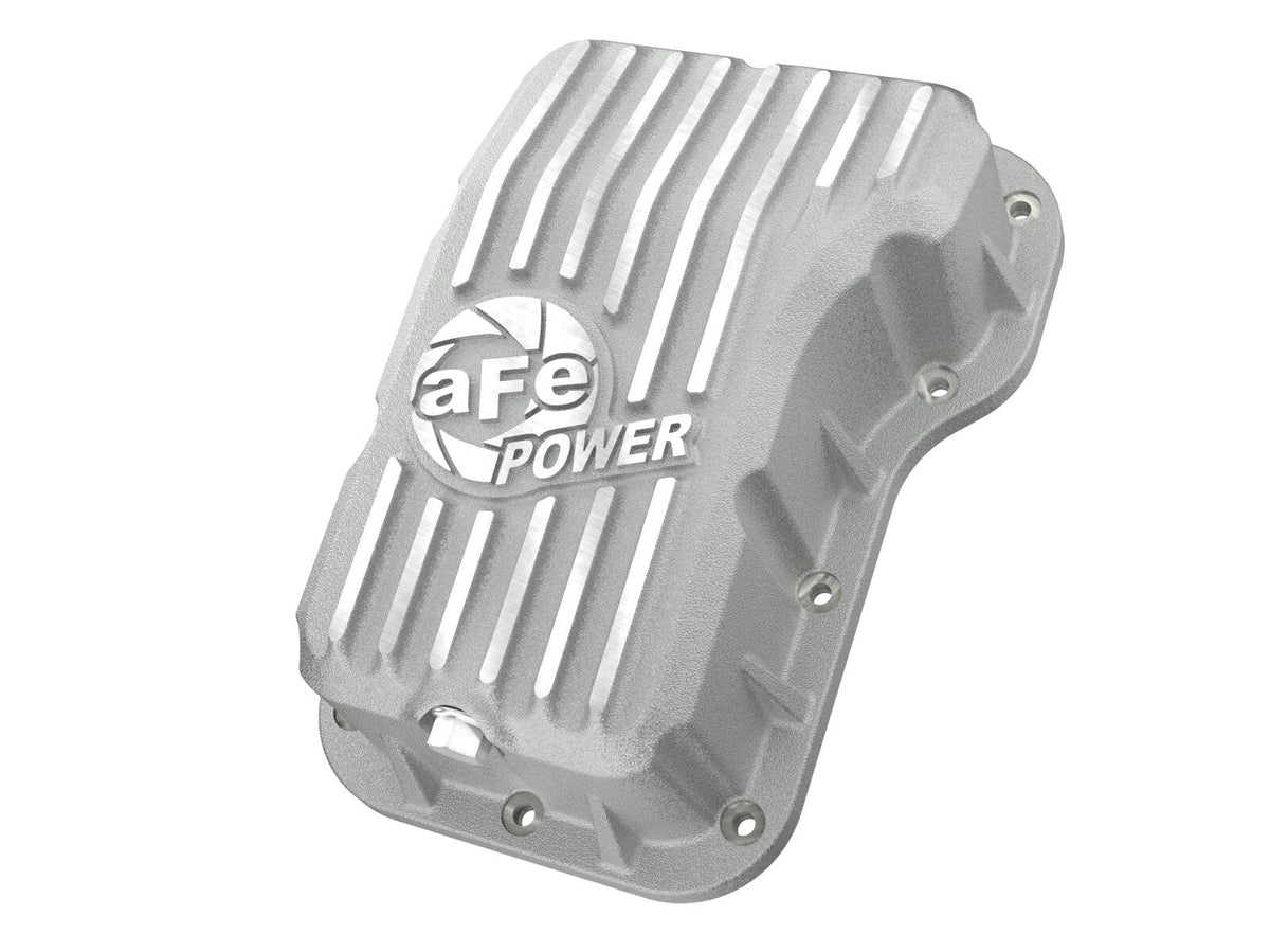 Street Series Engine Oil Pan Raw w/ Machined Fins Jeep Wrangler (Jl) 18-26 L4-2.0L (t) aFe Power aFe Power