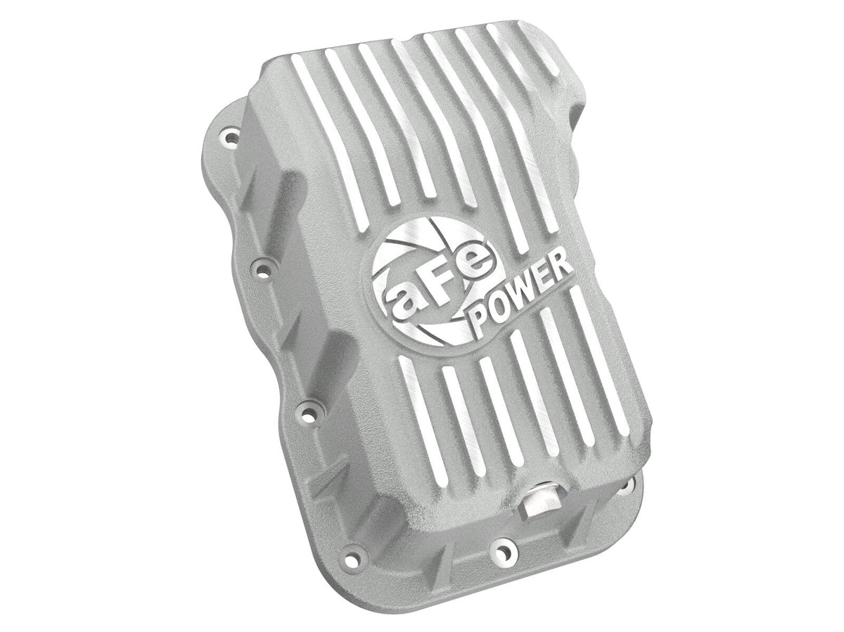 Street Series Engine Oil Pan Raw w/ Machined Fins Jeep Wrangler (Jl) 18-26 L4-2.0L (t) aFe Power aFe Power