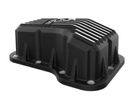 Pro Series Engine Oil Pan Black w/ Machined Fins Jeep Wrangler (Jl) 18-26 L4-2.0L (t) aFe Power aFe Power
