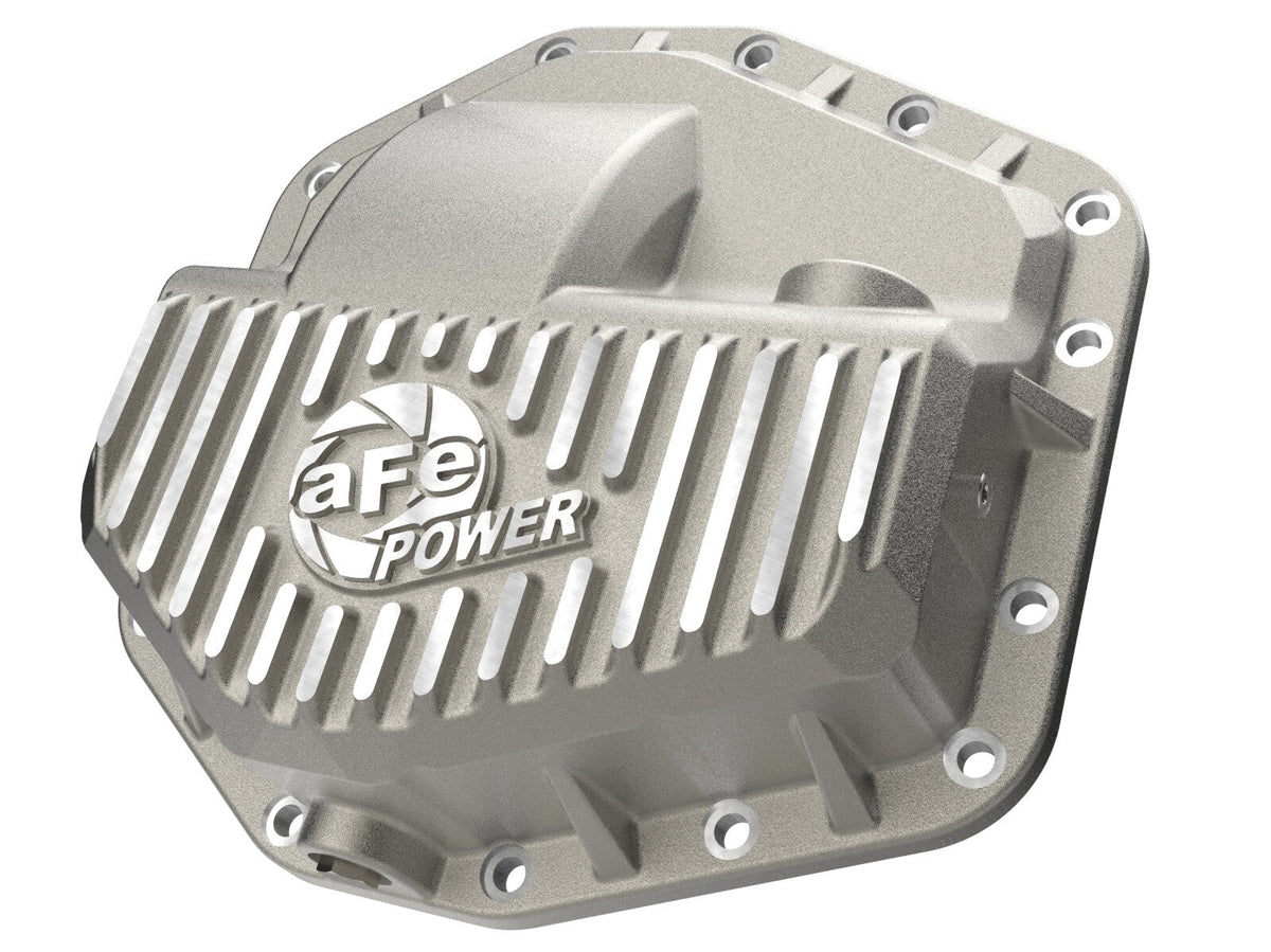 Street Series Rear Differential Cover Raw w/ Machined Fins Ford F-250/350 23-26 aFe Power aFe Power