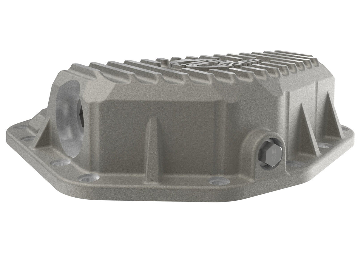 Street Series Rear Differential Cover Raw w/ Machined Fins Ford F-250/350 23-26 aFe Power aFe Power