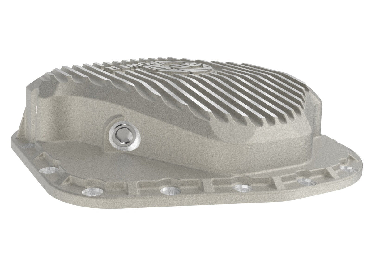 Street Series Rear Differential Cover Raw w/ Machined Fins Ford F-250/350 23-26 V8 (Sterling 11.6) aFe Power aFe Power