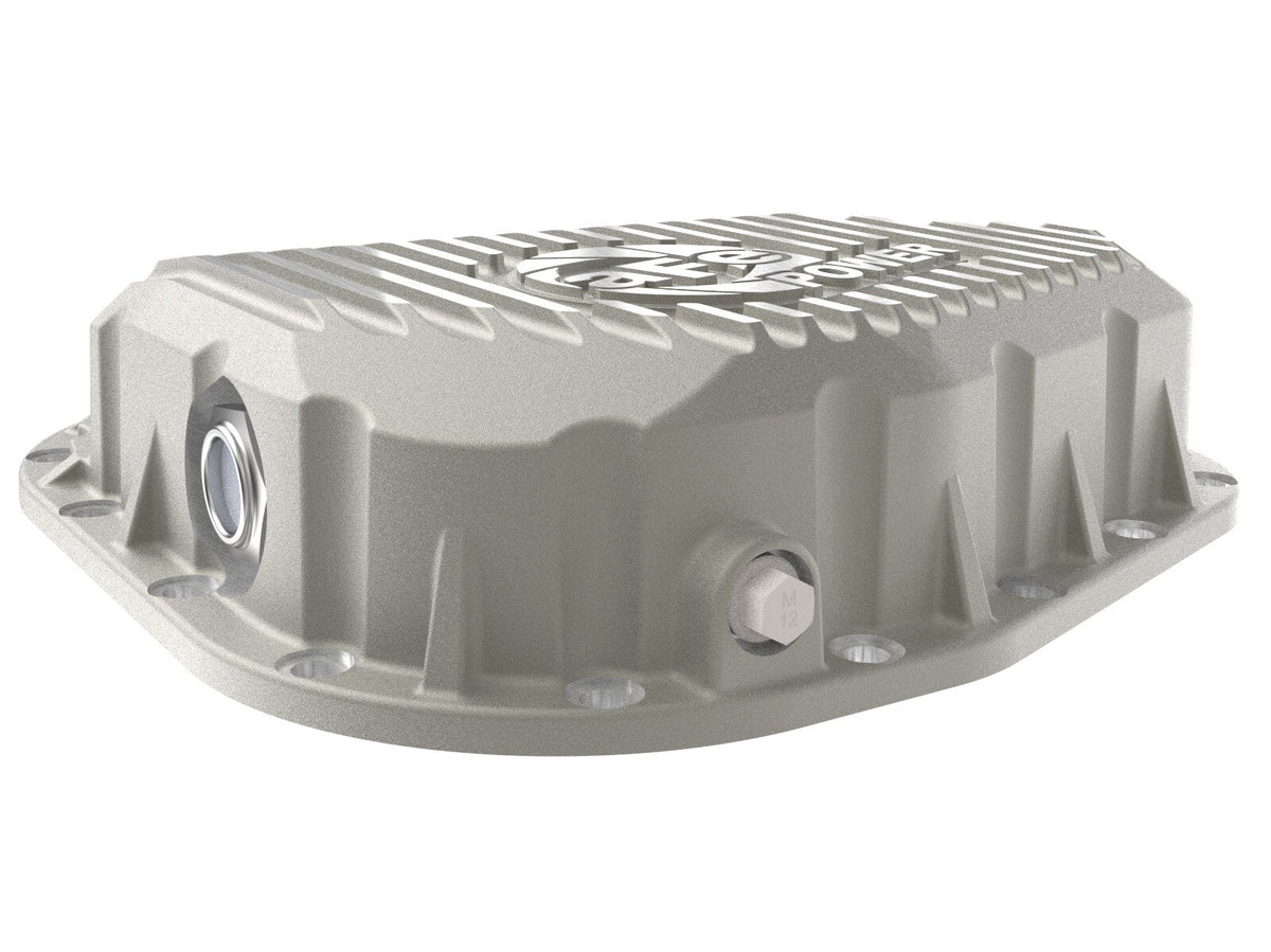 Street Series Rear Differential Cover Raw w/ Machined Fins Ford F-250/350 23-26 V8 (Sterling 11.6) aFe Power aFe Power