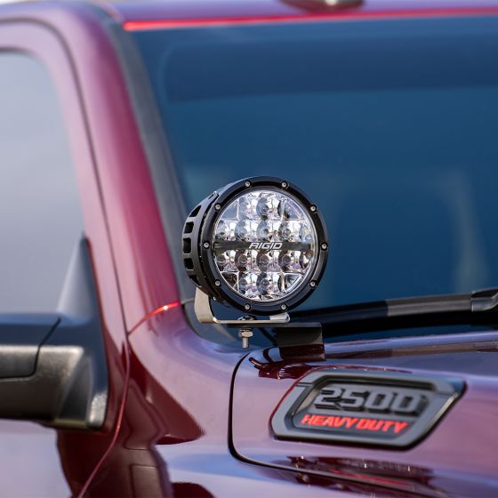 RIGID 2019+ DODGE RAM 2500/3500 A-PILLER LED LIGHT MOUNTS - TAMELESS PERFORMANCE