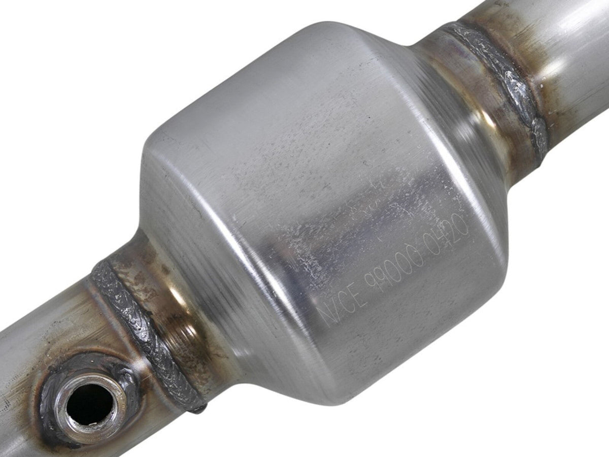 Direct Fit 409 Stainless Steel Catalytic Converter Passenger Side Nissan 350Z 03-06 V6-3.5L aFe Power aFe Power