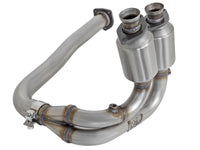 Direct Fit 409 Stainless Steel Front Catalytic Converter Jeep Wrangler (TJ) 00-03 L6-4.0L aFe Power aFe Power