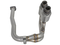 Direct Fit 409 Stainless Steel Front Catalytic Converter Jeep Wrangler (TJ) 00-03 L6-4.0L aFe Power aFe Power