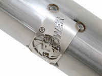 Twisted Steel 2-1/2 Inch Aluminized Steel Loop-Delete Downpipe Jeep Wrangler (JK) 12-18 V6-3.6L aFe Power aFe Power