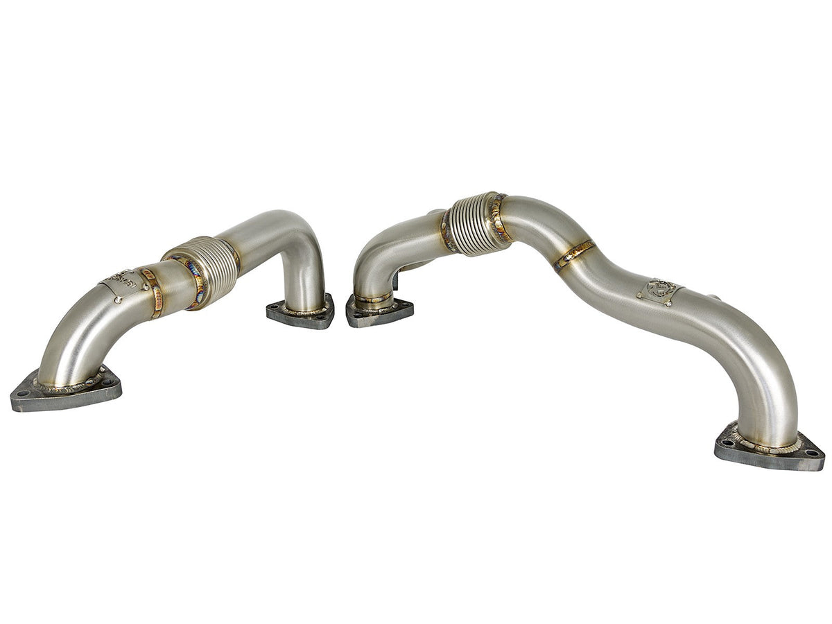 Twisted Steel Header Up-Pipe Ford Diesel Trucks 08-10 V8-6.4L (td) aFe Power aFe Power