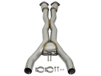 Twisted Steel X-Pipe 3 Inch 304 Stainless Steel w/ Cat Chevrolet Corvette (C7) & Z06 14-19 V8-6.2L/6.2L (sc) aFe Power aFe Power