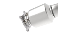 Twisted Steel Downpipe 3 Inch 304 Stainless Steel w/ Cat Audi A4/A5 (B8) 09-16 L4-2.0L (t) aFe Power aFe Power