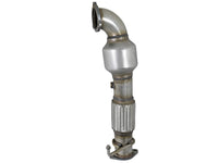 Twisted Steel Downpipe 2-1/2 Inch 304 Stainless Steel w/ Cat Hyundai Elantra 17-19 L4-1.6L (t) aFe Power aFe Power