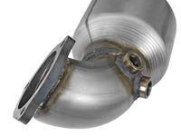 Twisted Steel Downpipe 2-1/2 Inch 304 Stainless Steel w/ Cat Hyundai Elantra 17-19 L4-1.6L (t) aFe Power aFe Power