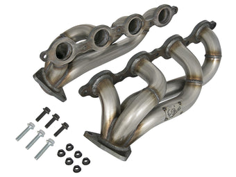 compare product Twisted Steel 409 Stainless Steel Short Tube Header GM Silverado/Sierra 1500 14-18 / Silverado Ld/Sierra Limited 2019 V8-5.3/6.2L aFe Power