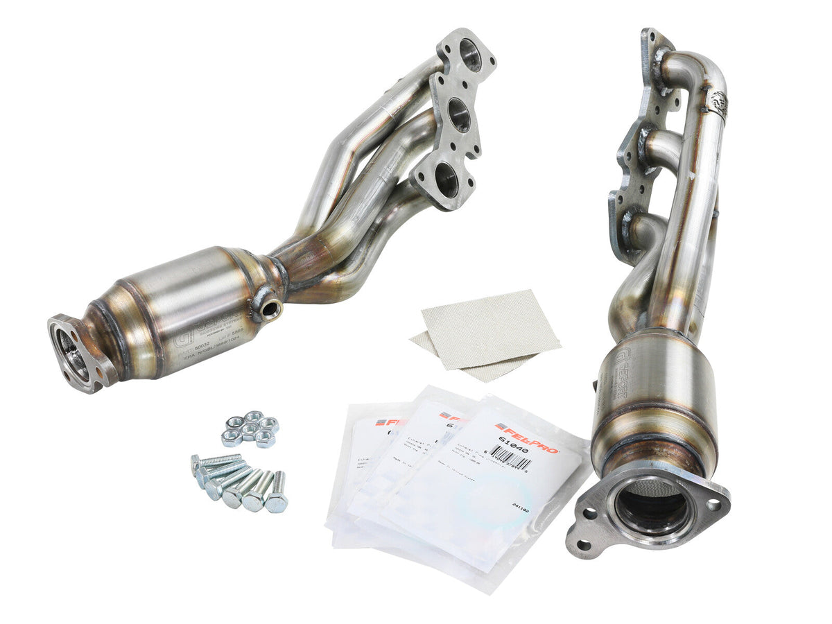 Twisted Steel Header 409 Stainless Steel w/ Cat Toyota Tacoma 05-11 V6-4.0L aFe Power aFe Power