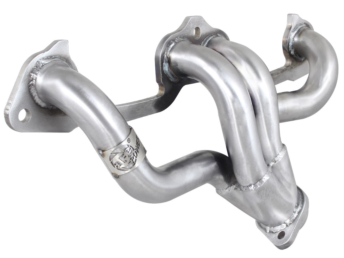 Twisted Steel 409 Stainless Steel Short Tube Header Jeep Cherokee (XJ)/Wrangler (YJ/TJ) 91-02 L4-2.5L aFe Power aFe Power
