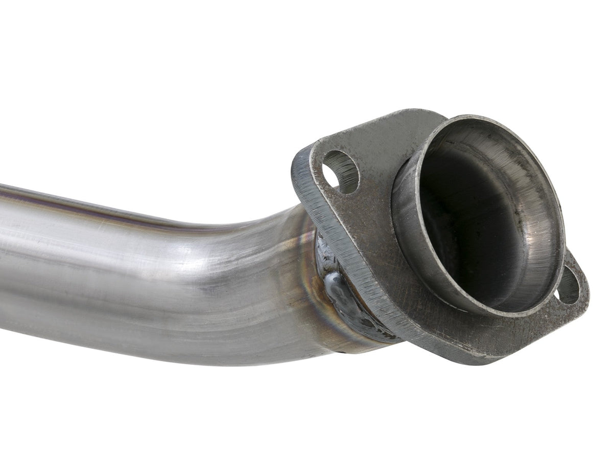 Twisted Steel 409 Stainless Steel Loop-Relocation & Y-Pipe Performance Package Jeep Wrangler (JK) 12-18 V6-3.6L aFe Power aFe Power