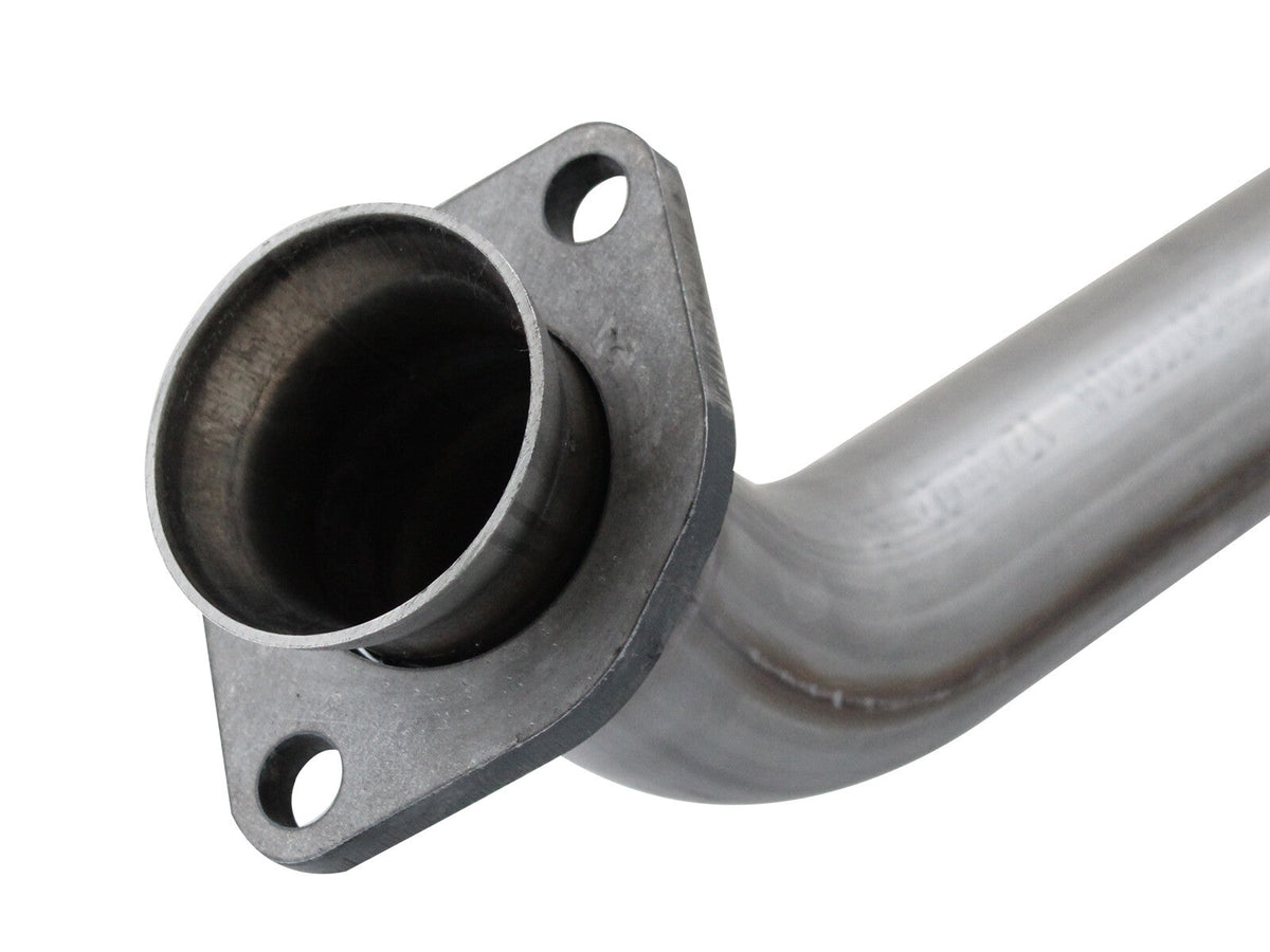 Twisted Steel 2 Inch to 2-1/2 Inch 409 Stainless Steel Street Series Y-Pipe Jeep Wrangler (JK) 12-18 V6-3.6L aFe Power aFe Power