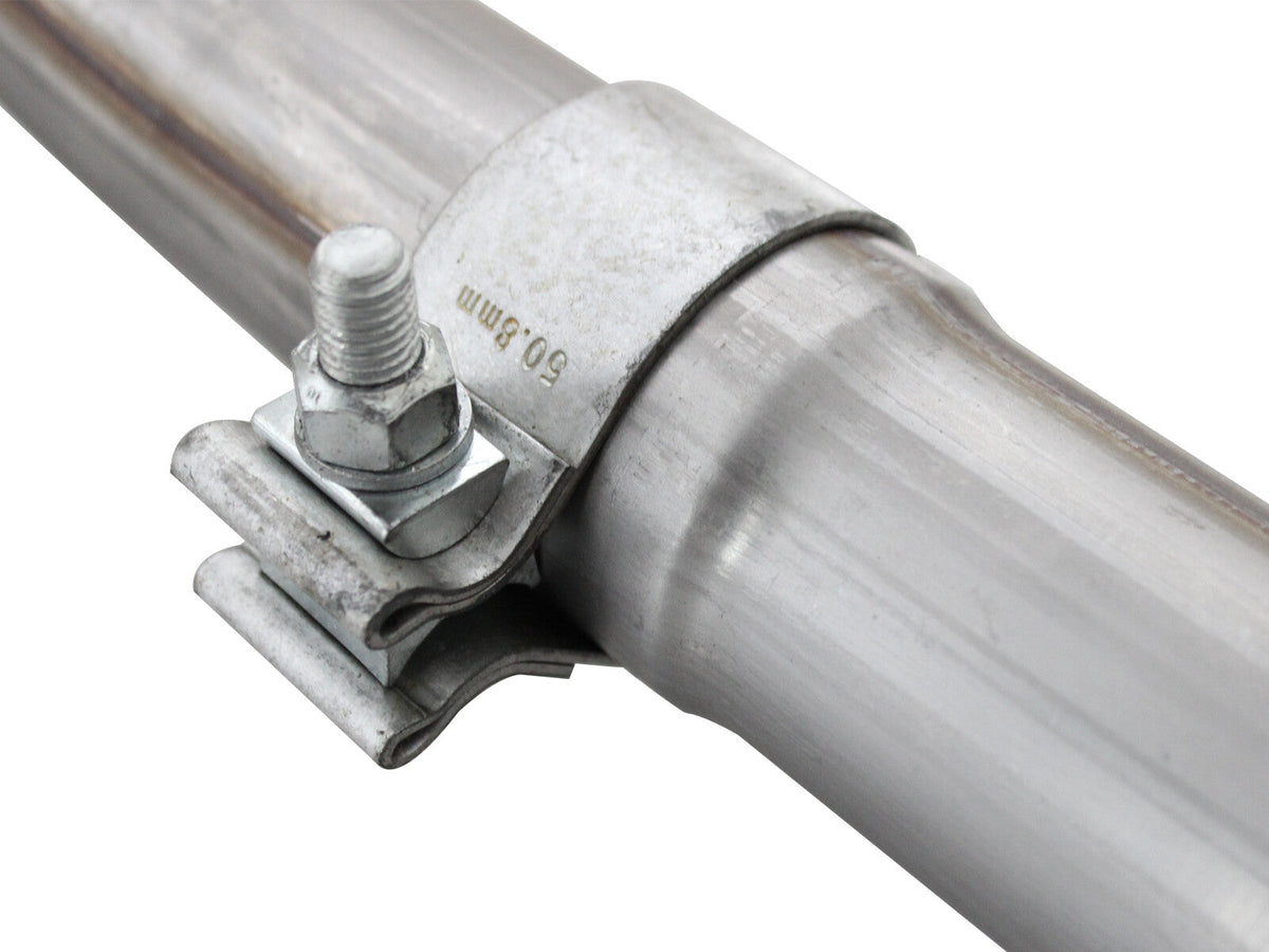 Twisted Steel 2 Inch to 2-1/2 Inch 409 Stainless Steel Street Series Y-Pipe Jeep Wrangler (JK) 12-18 V6-3.6L aFe Power aFe Power