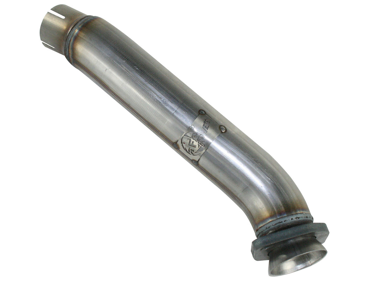 Twisted Steel 2-1/2 Inch 409 Stainless Steel Loop-Delete Downpipe Jeep Wrangler (JK) 12-18 V6-3.6L aFe Power aFe Power
