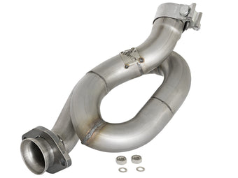 compare product Twisted Steel Loop Relocation Pipe Jeep Wrangler (JK) 12-18 V6-3.6L aFe Power